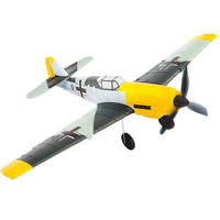 Remote Control Aeroplane Volantexrc 2.4G 4 Channel BF109 RC Warbird Gift Toys 76111 Wingspan One Key U-Turn Aerobatic RC Plane