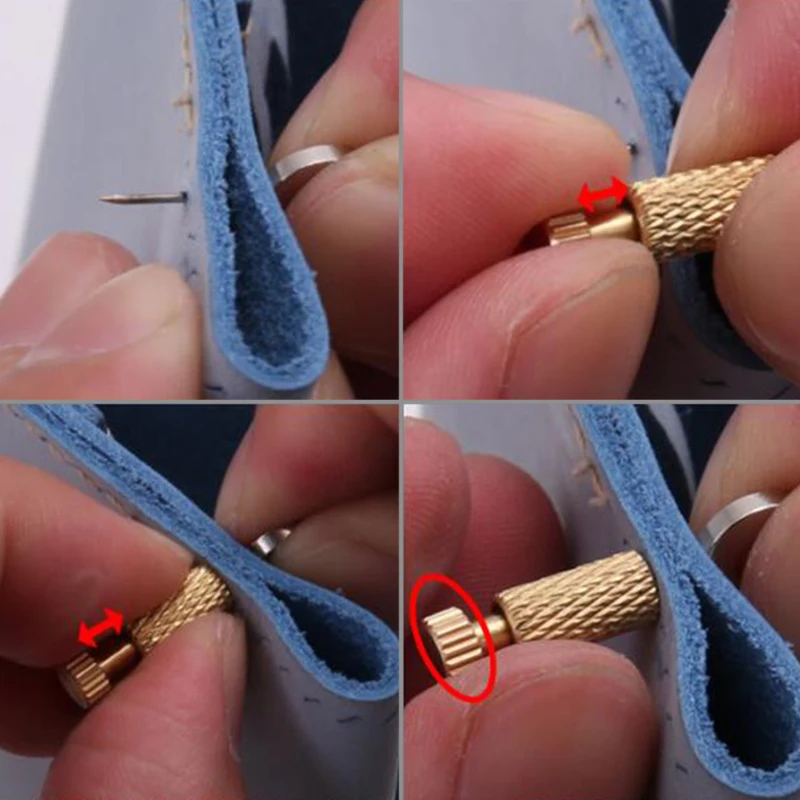 1Pc DIY Tools Handmade Leather Goods Tools Suture Fixing Needle Leather Goods Fixed Needle Sparse Stitch