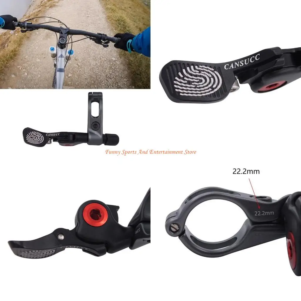 

C4DE Подседельный штырь горного велосипеда с дистанционным рычагом Зажим для руля Рычаг с капельницей