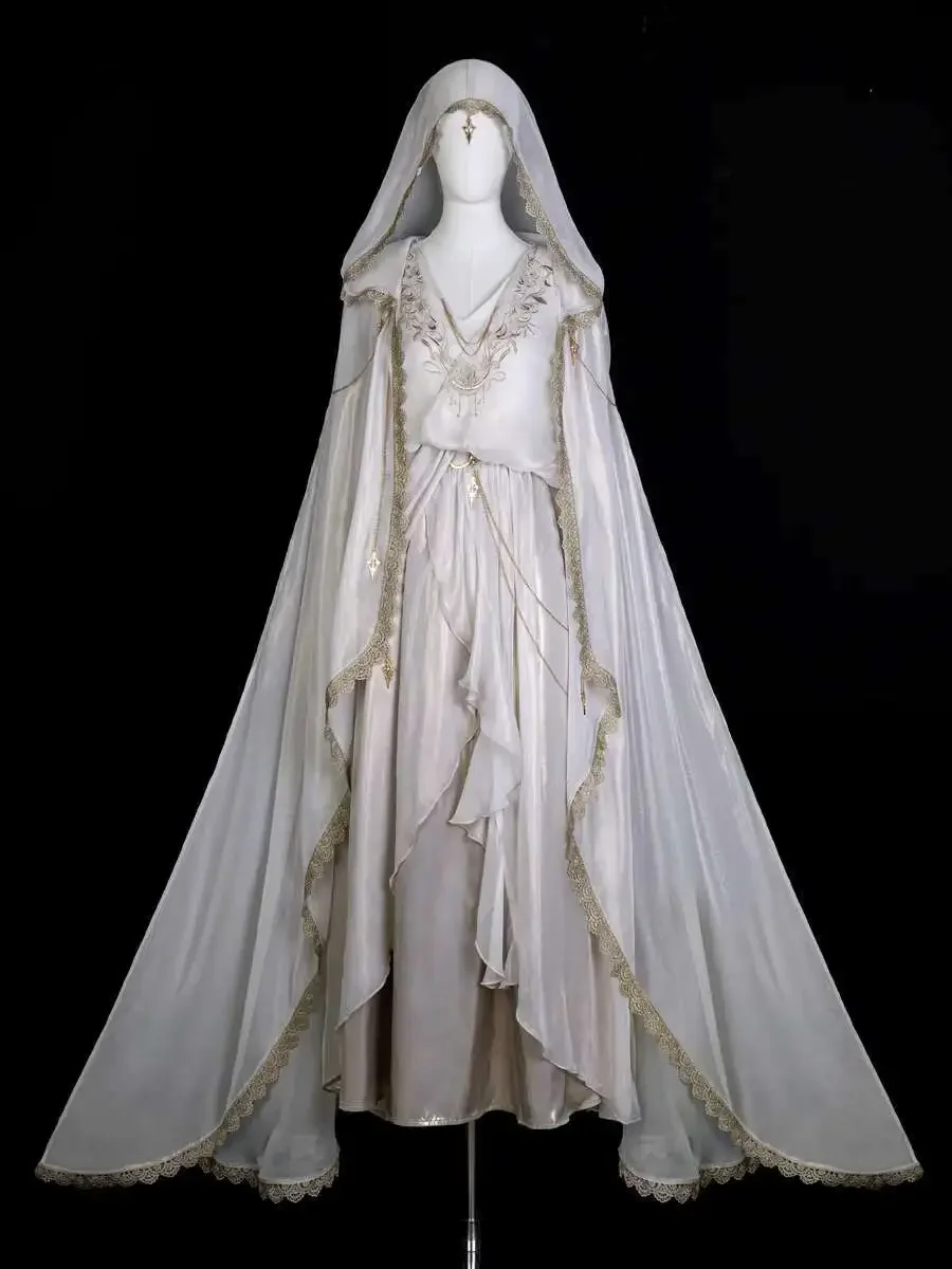 

Платье Лолиты, древнегреческая благородная богиня, сумерки, скандинавское экзотическое элегантное мифское платье в дворцовом стиле, платье для чаепития, 2025 г.