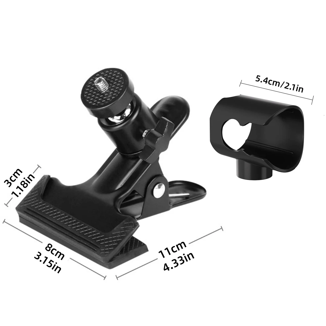​Clip Holder for Shark ChillPill Fan Backpack Strap Belt Mount 360 Adjustable Hands Free Portable Cooling Outdoor Travel