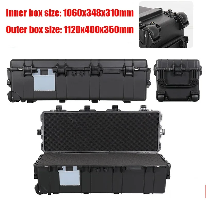 Proof Plastic Box Suitcase Toolbox for Mechanic Multifunctional Shockproof Hard Plastic Box Photography Equipment Waterproof Box