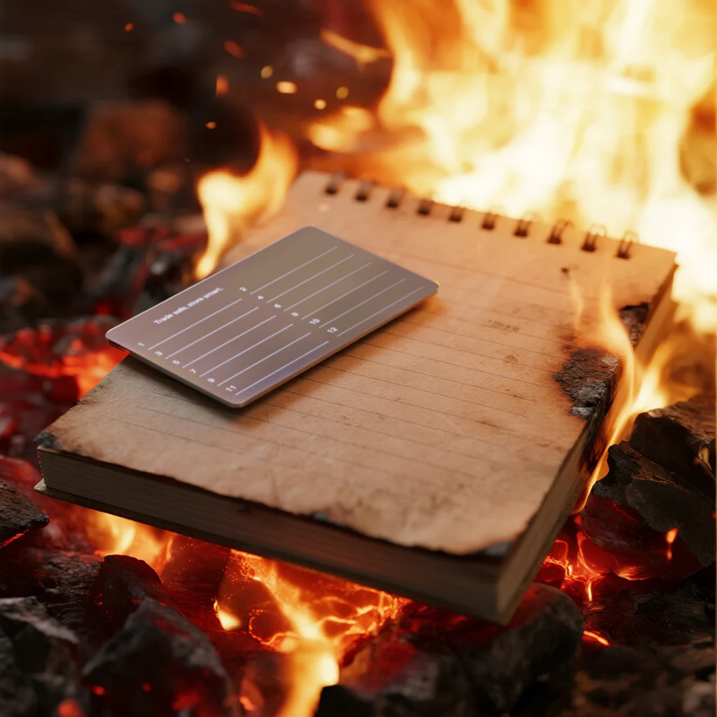 مجموعة من أدوات الفولاذ المقاوم للصدأ مناسبة لتخزين كلمة مرور العملات المشفرة Dogecoin Bitcoin المتوافقة مع جميع أجهزة bip39 #5