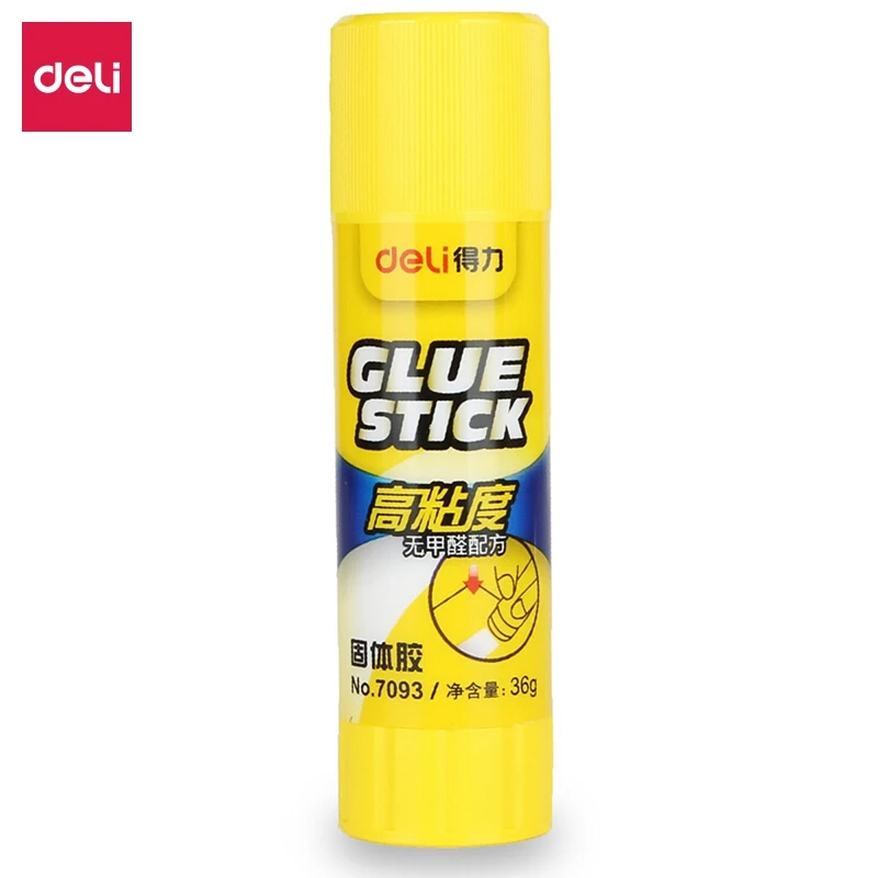 1PCS Deli 7091 7092 7093 PVP solid glue stick 36g 20g 8g office student glue stick  Formaldehyde free glue gun glue sticks