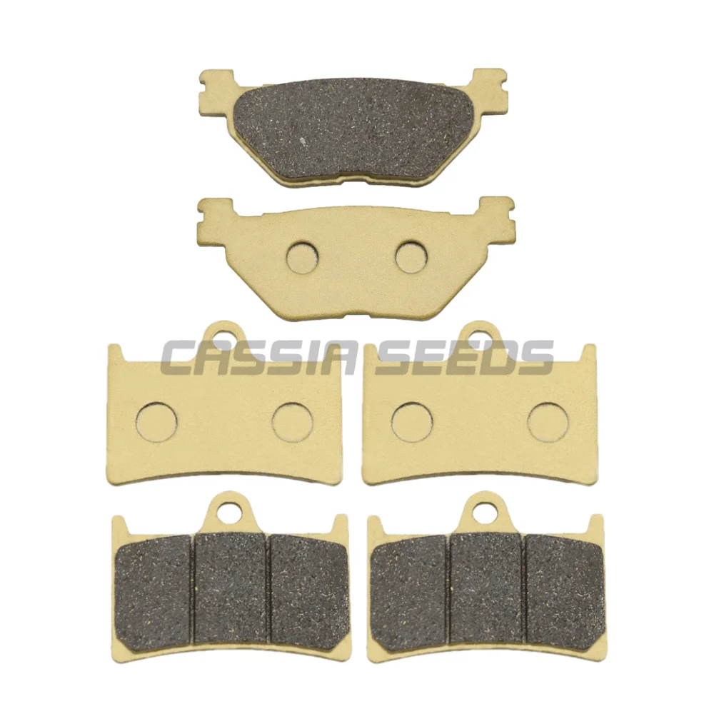 Motorcycle front and rear brake pads disc brake pads for Yamaha TDM 900 FJR 1300 A (ABS) (5VS-) XV1700 PCR XV 1900 A