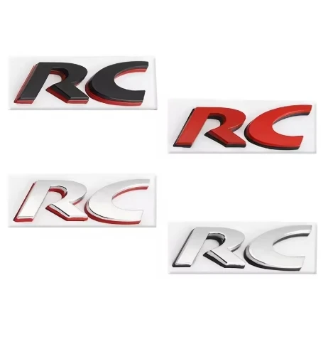Pegatina de coche con emblema de coche, calcomanía trasera para maletero de Peugeot RC SPORT GT 106 205 206 207 208 301 306 307 308S 406 407 408 508 806