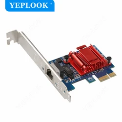 PCI Express PCIe 1x Один RJ45 10/100 Мбит/с гигабитная сетевая карта Ethernet адаптер NIC PXE Broadcom BCM5721 чипсет