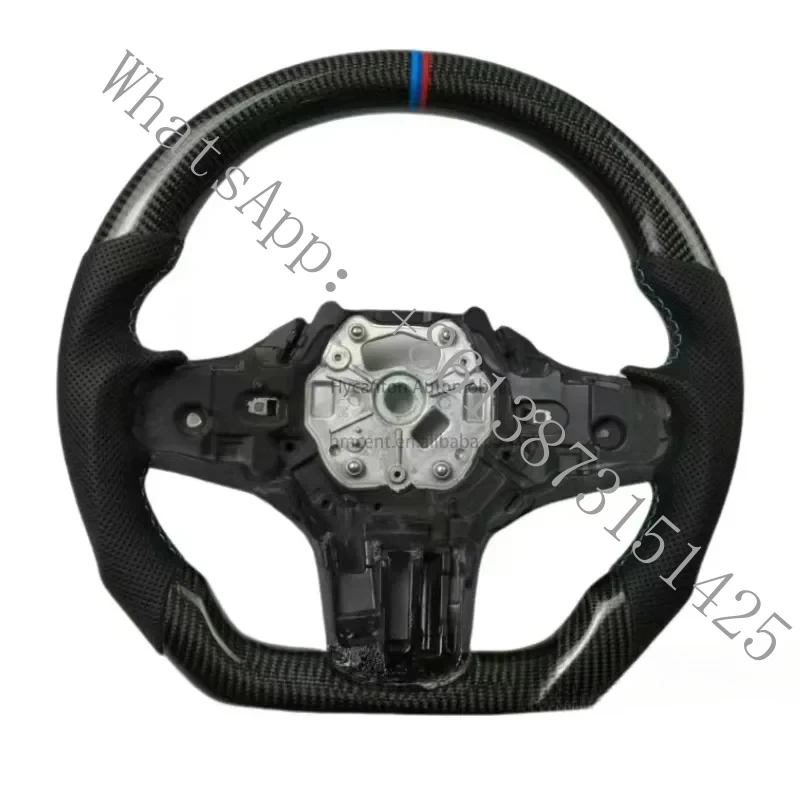 

Подходящее для G20 G28 рулевое колесо с перфорированной кожей и карбоновыми вставками, обеспечивающее улучшенную производительность.