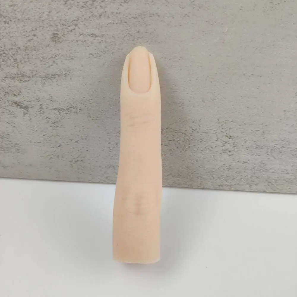 Accesorios de práctica de punta de uña falsa, modelo de dedo falso, herramienta de exhibición de dedo falso, soporte de muestra de uñas, modelo de dedo falso