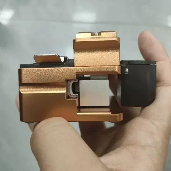 S09 Fiber Cleaver High Precision Optical Fiber Cutter with Waste Fiber Box S09 Optical Fiber Cutter