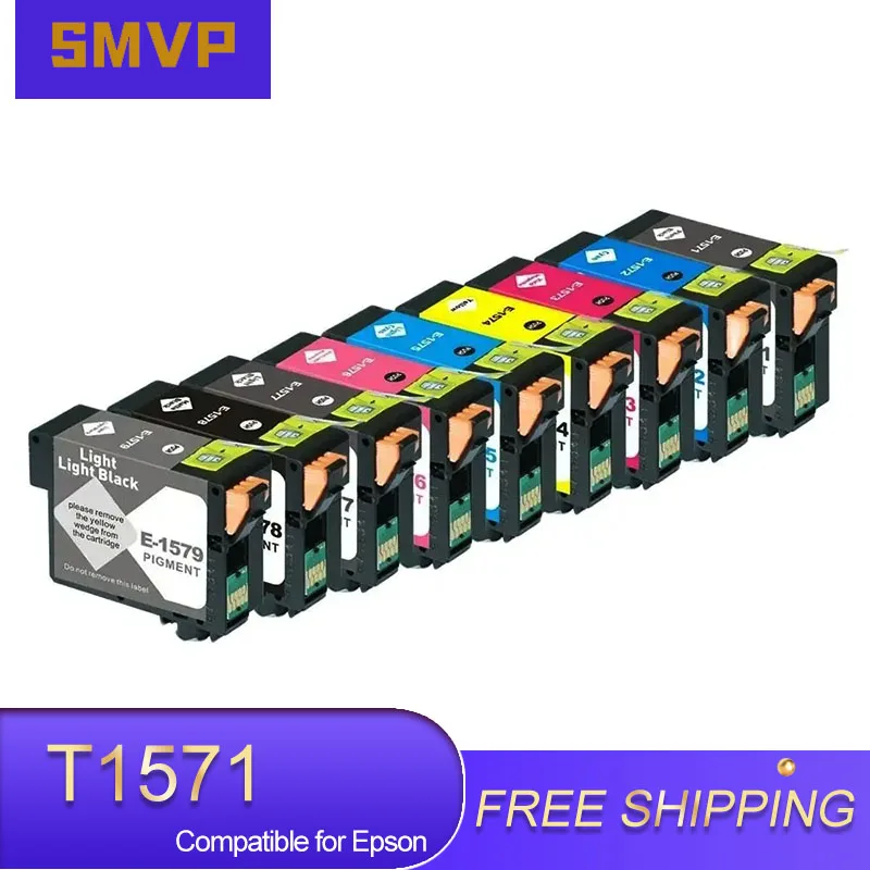 

Картридж T1571 T1572 T1573 T1574 T1575 T1576 T1577 T1578 T1579 для принтеров Epson R3000