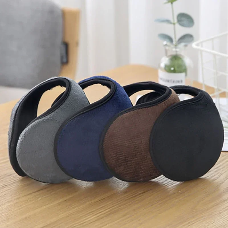 

Thicken Winter Unisex Headphones Fleece Warmer Earmuff Warm Plush Cloth Ear Muffs Cover Earwarmers Earlap Warmer Ear Protector