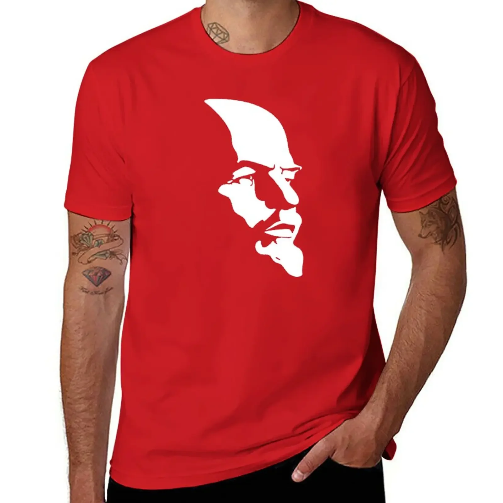 

Lenin T-Shirt plus sizes vintage mens big and tall t shirts