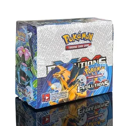 Newest 324/360pcs Pokemon Cards Sun and Moon Evolution Battle Style Booster Box Trading Card Game Children Collectible Cards Toy