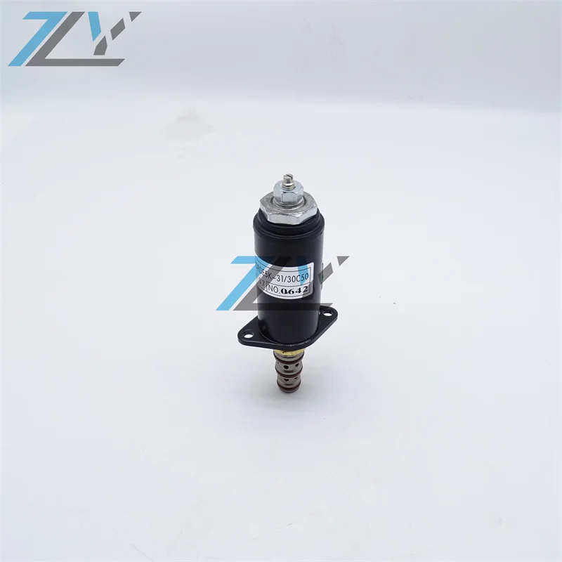 KDRDE5K-31/30C50-107 solenoid valve is suitable for SK120-6E SK200-6E SK210-6E SK230-6E SK250-6E excavators