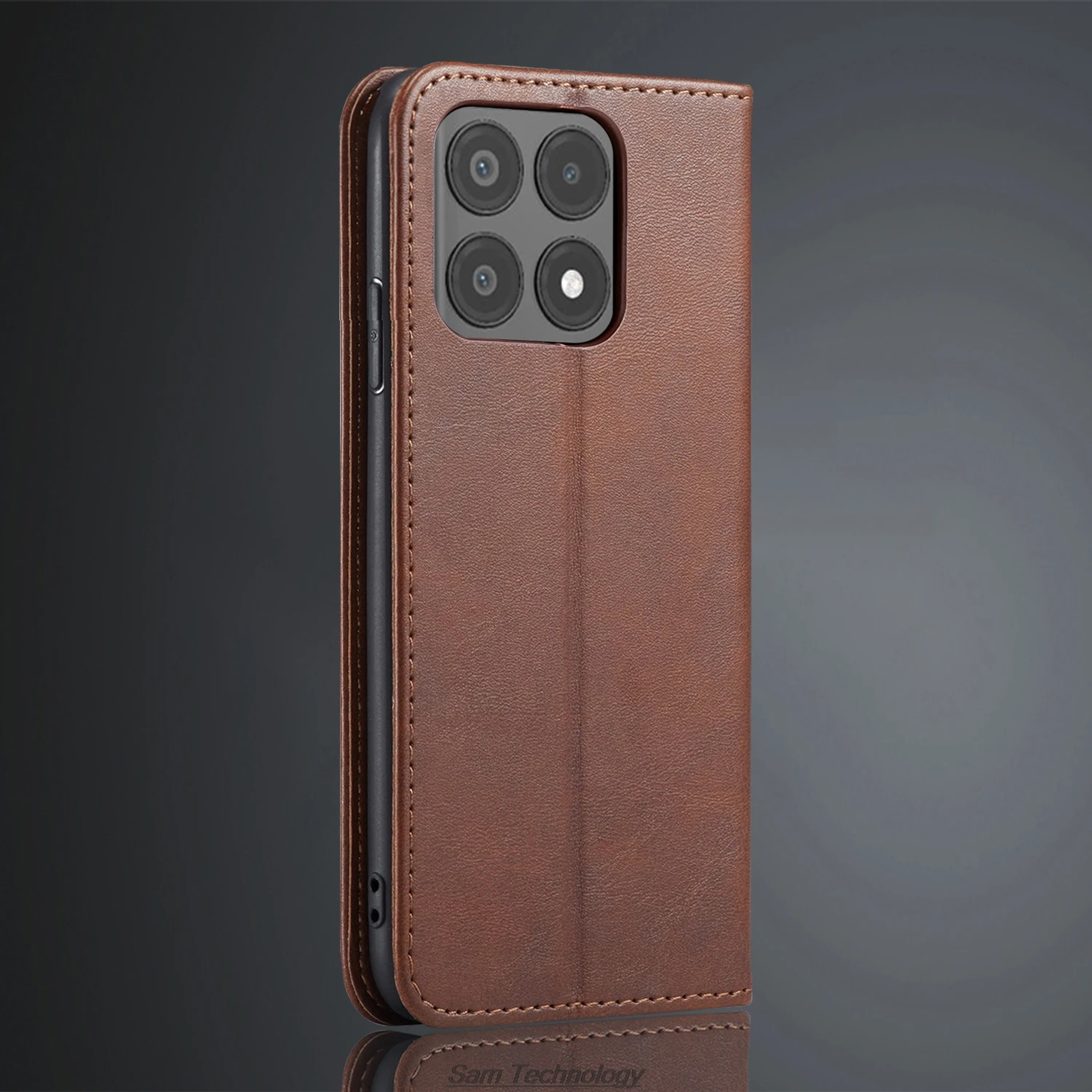 Magnetic attraction Leather Case for Xiaomi POCOPHONE POCO X6 Pro 5G Holster Flip Cover Case Wallet Phone Bags Fundas Coque