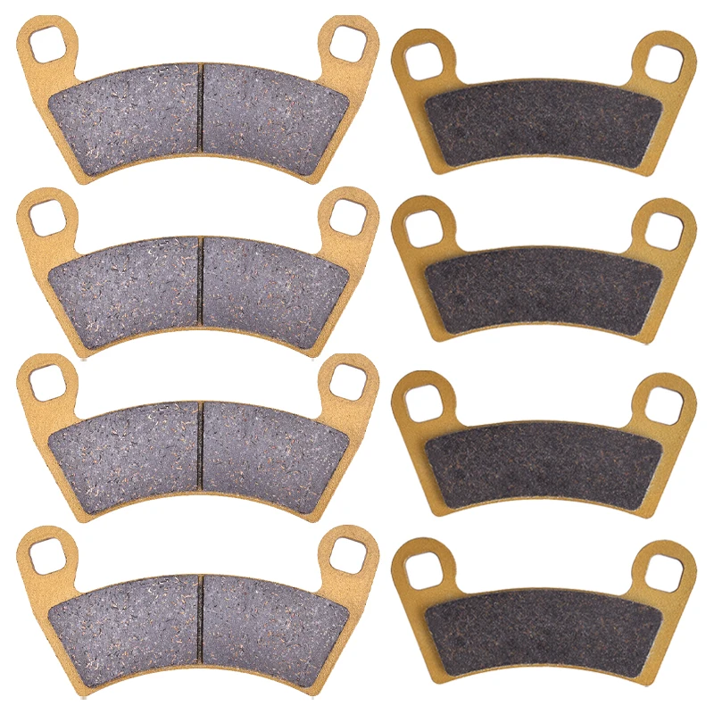 Front & Rear Brake Pad Set Ceramic for Polaris General XP 1000 / General 4 1000 /RZR 4 900 / RZR S 4 1000 900 /Ranger XP 1000/
