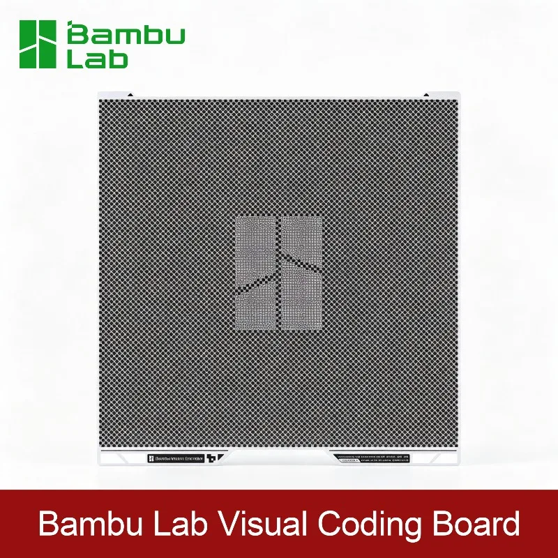 Bambu Lab Original Visual Encoding Plate Accuracy Improvement Calibration 3D Printer Accessories For H2D/H2S/H2C X2D Printing