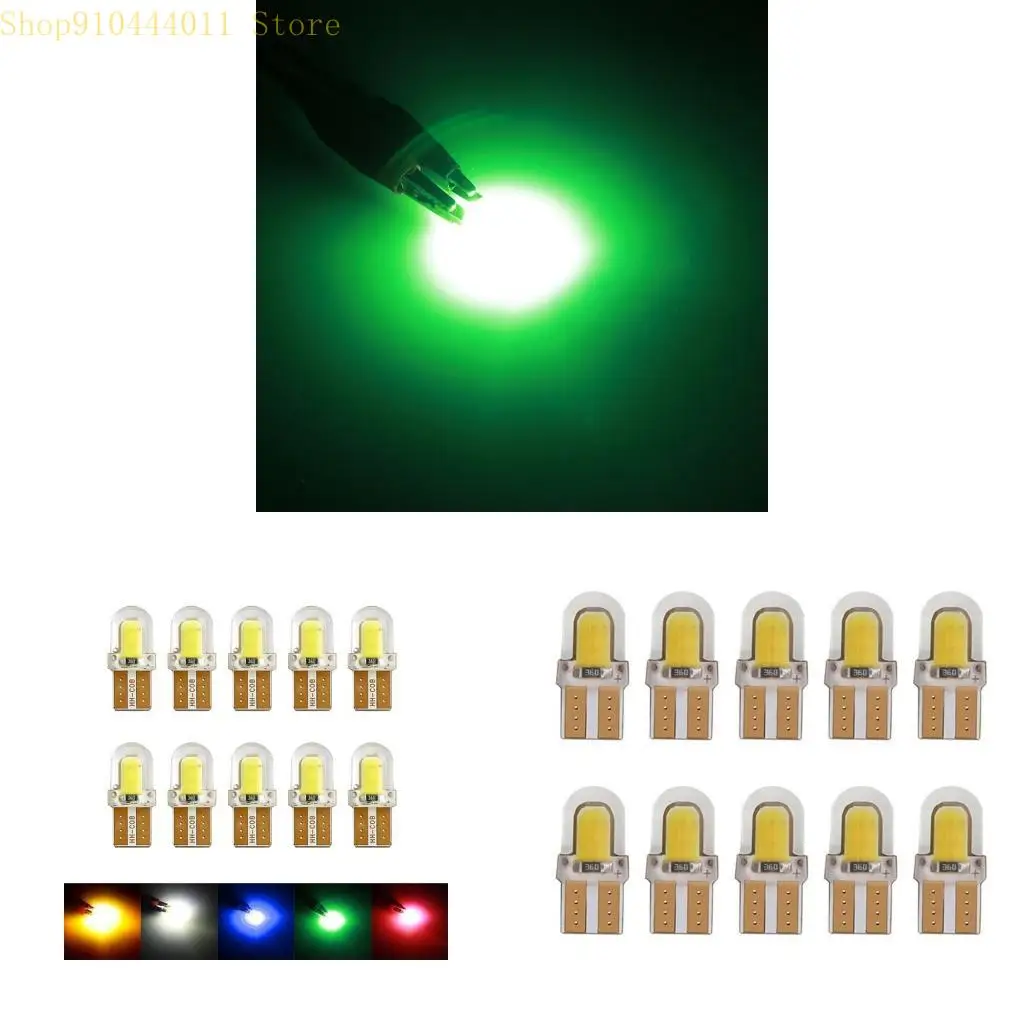 

28GF 10Pcs LED Turn Side License Plate Light Lamp Bulb for Car Interior Lighting