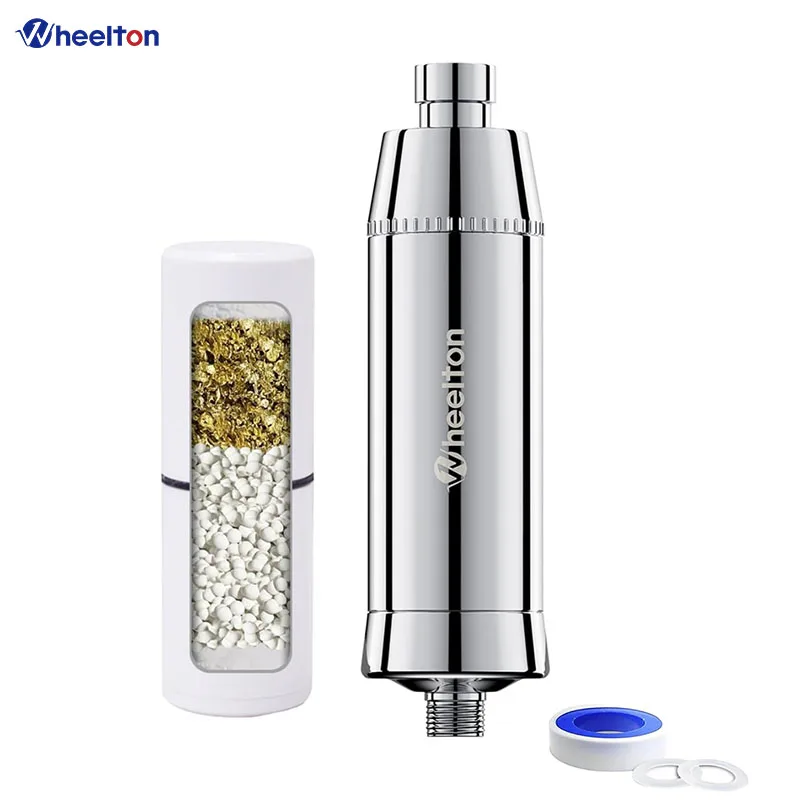 WHEELTON 3 adet/grup su filtresi kartuşları için duş su arıtma elemanı duş filtresi banyo aksesuarları