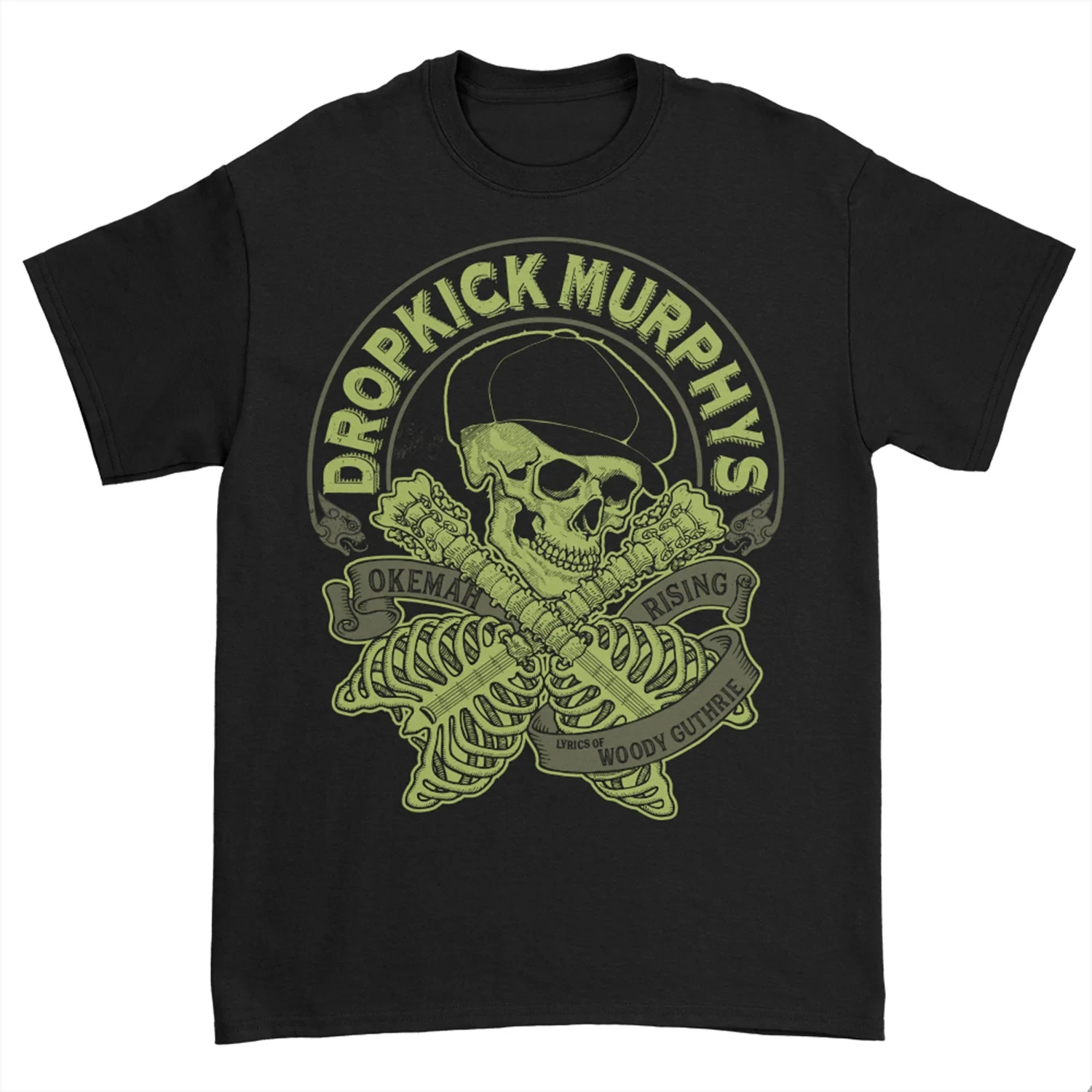 New Fashion 2026 Dropkick Murphys Band Printed Cotton T-shirt Men's Summer Casual Top Short Sleeve Classic Male Women Tee