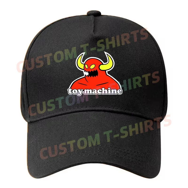 

Black Cap Toy Machine Monster Baseball Cap Snapback Caps Casquette Hats Fitted Casual Gorras Hip Hop Dad Hats Unisex