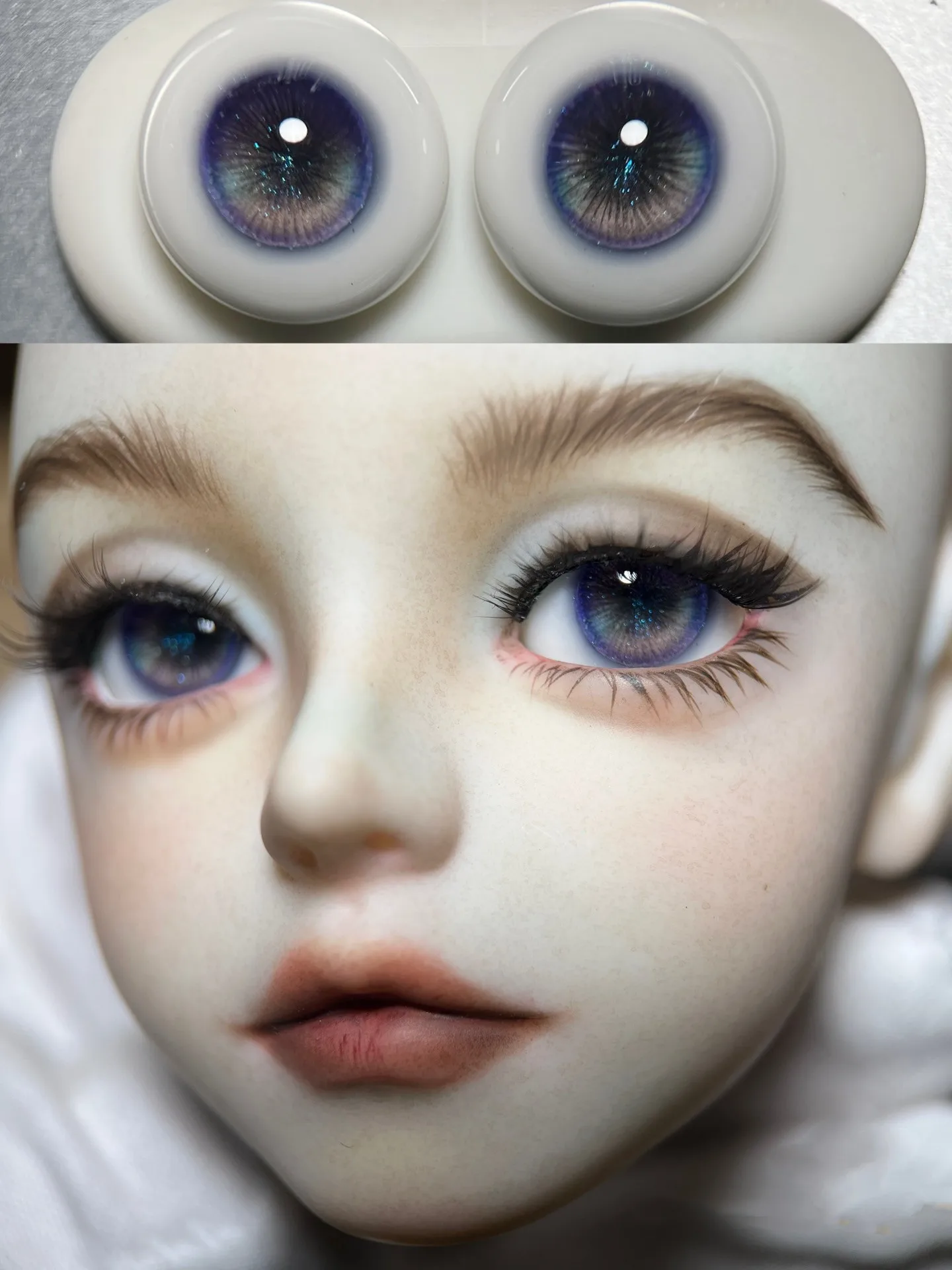 

Free Shipping SD MDD MSD Safety Eyeball “Sandstone” Eyes For Crafts 1/3 1/4 1/6 BJD Doll Accessories