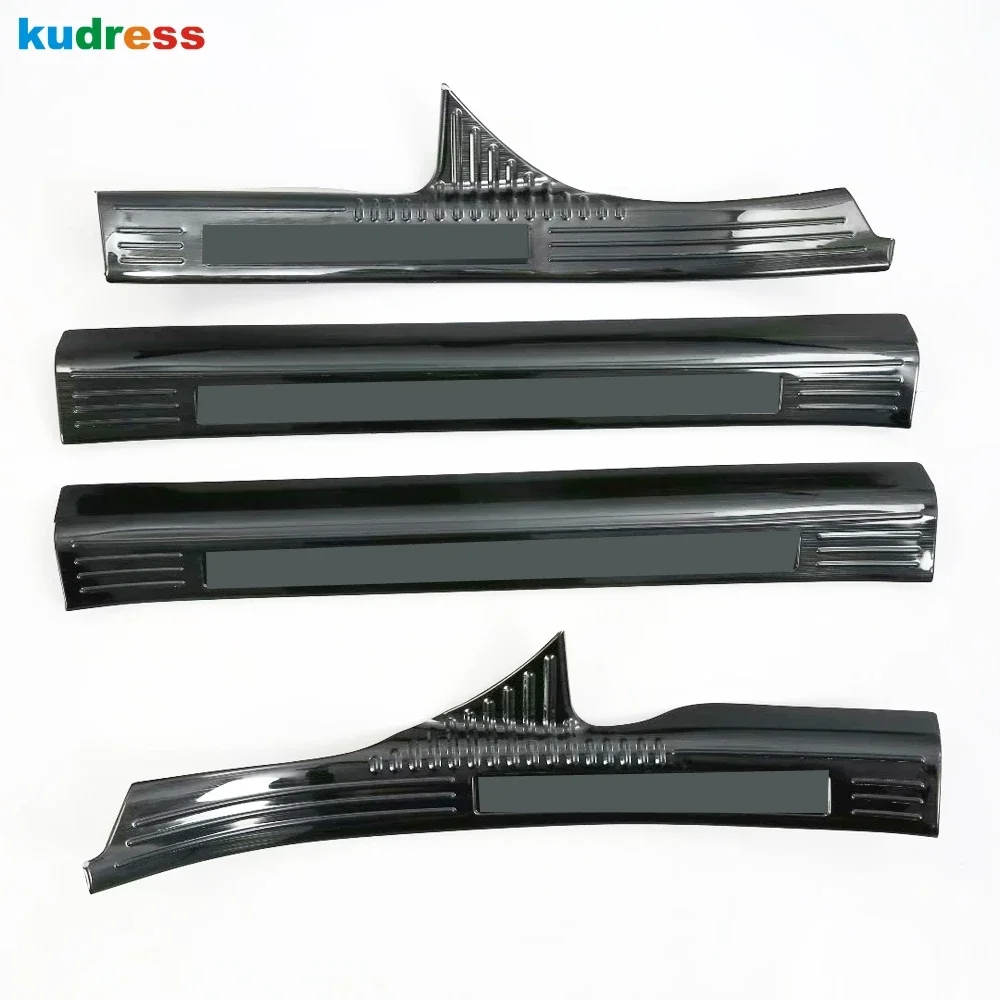 Accessories For Nissan Altima 2019-2021 2022 2023 2024 Steel Car Inner Door Sill Scuff Plate Cover Trim Threshold Pedals Guards