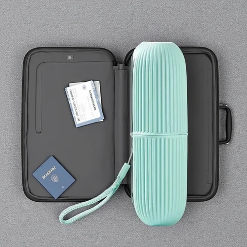 Travel Portable Toothbrush Toothpaste Holder Storage Case Box Organizer Household Storage Cup