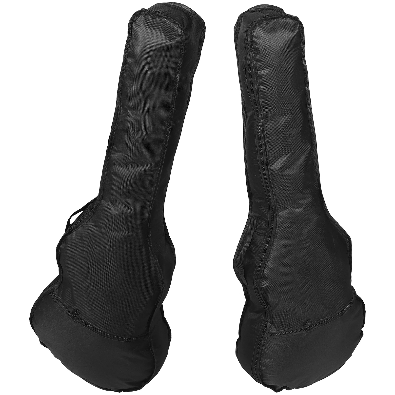 

2 Pcs Guitar Bag Case Single Layer Base Carrying Cases for Acoustic Guitars Black