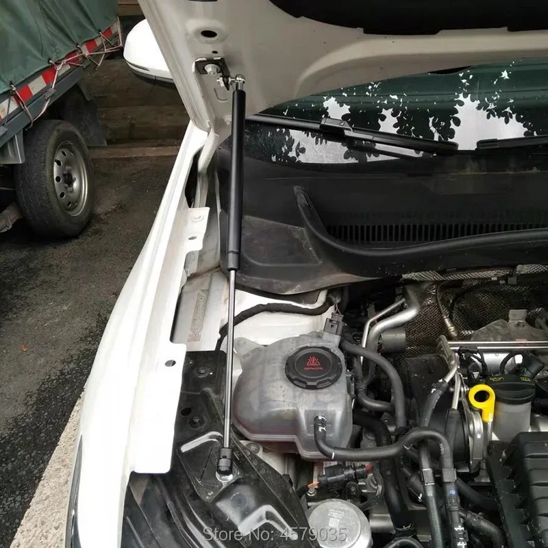 Car Bonnet Cover Hood No Drilling/Welding Support Spring Shock Bracket Strut Bars Hydraulic Rod for VW T-cross Tcross 2019-2025