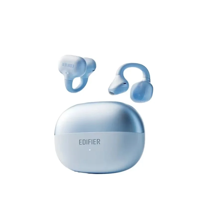 Custom EDIFIER X Clip Bluetooth Earphones Wireless BT6.0 Open Ear Clip Type Semi In Ear AI Smart Outdoor Sports Music Gaming