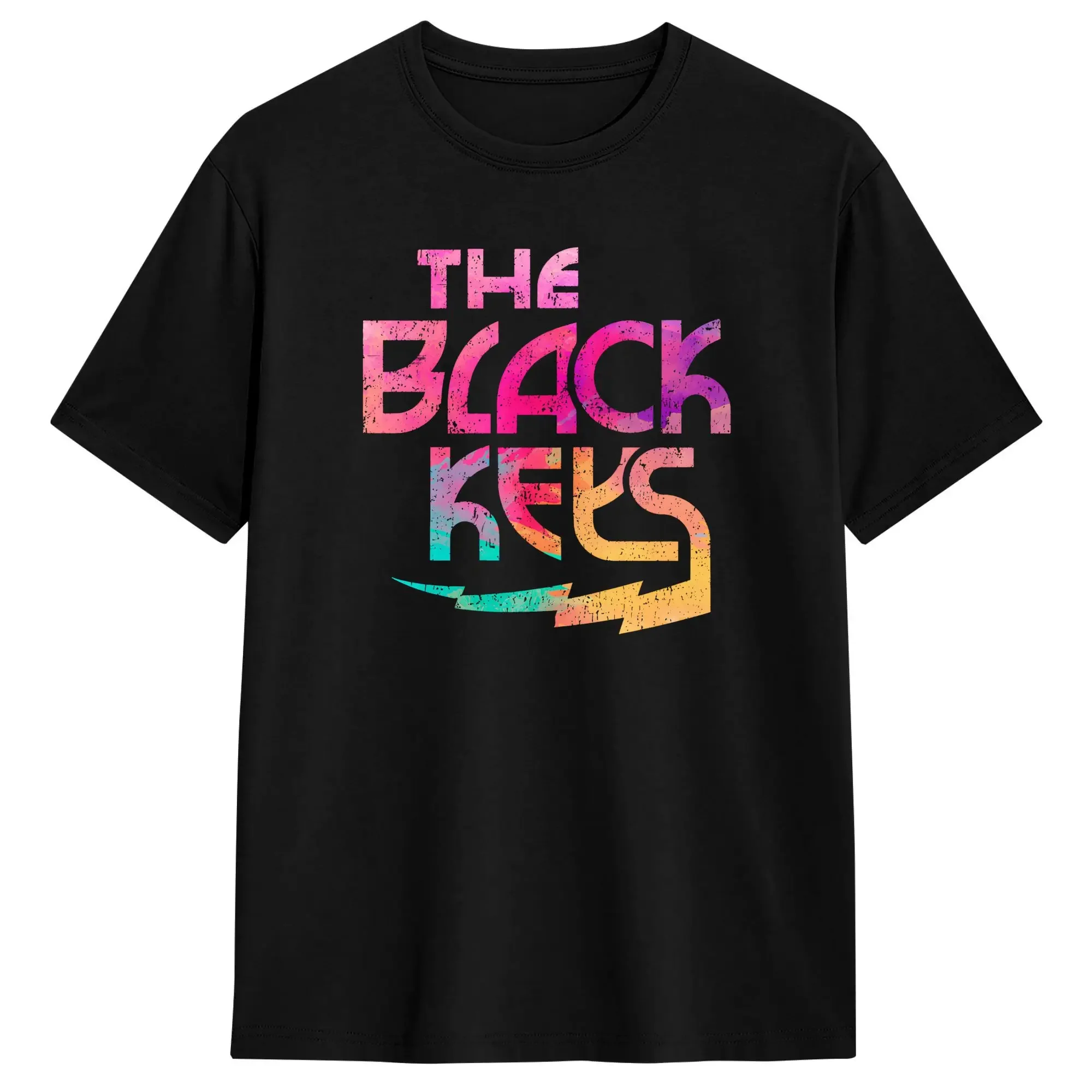 The Black Keys Band on Tour 2026 T-Shirt Men  Funny 100% Cotton Tees O Neck Short Sleeve T Shirt Gift Idea Clothes
