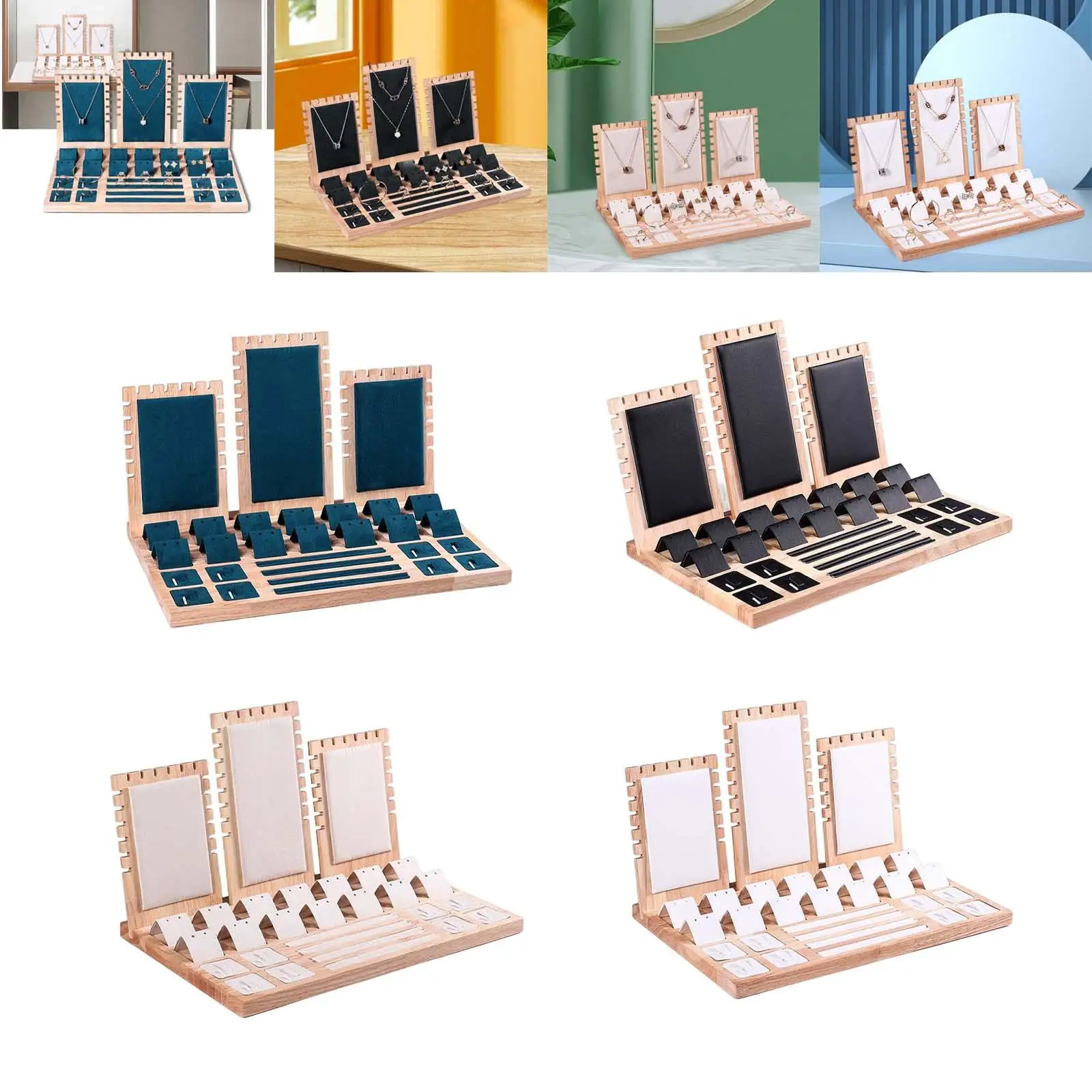 حامل عرض المجوهرات، حامل عرض المجوهرات متعدد الأغراض لخواتم السوار المعلقة #3