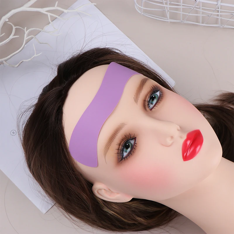 Eyelash Extension Forehead Sticker Pad Silicone Planting Graft Eyelashes Tray Stand Pallet Pad Lash Tray Holder Tool Accessories