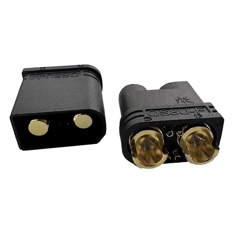 QS8U With signal Pin Antispark High Current Original QS patent QS8U-4p Connector for RC Ebike Drone Plug socket 130A-180A