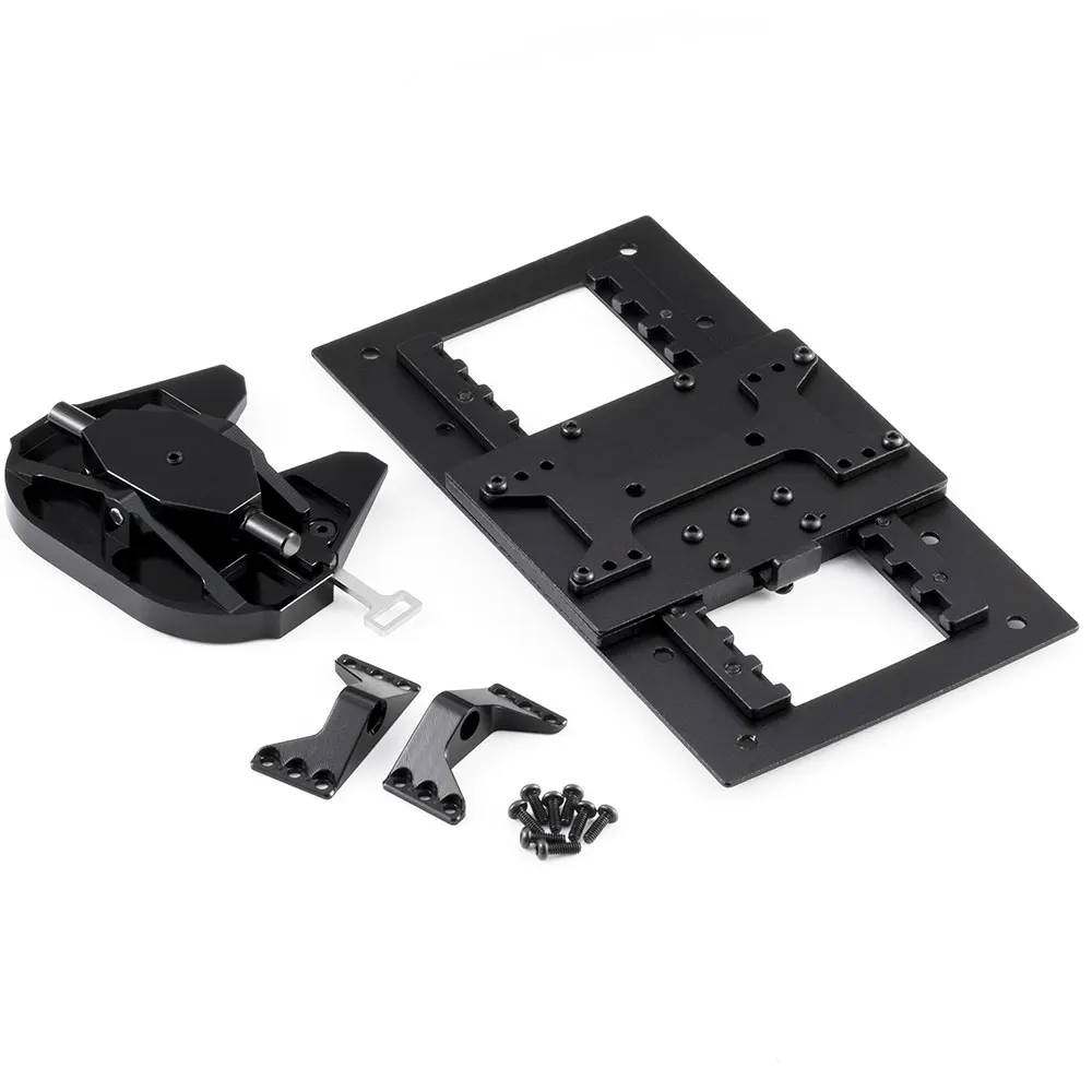 TRINOOD Metal Grinding Disc Base Movable Fifth Wheel for 1/14 Tamiya Tractor Truck RC Engineer Vehicle Cars