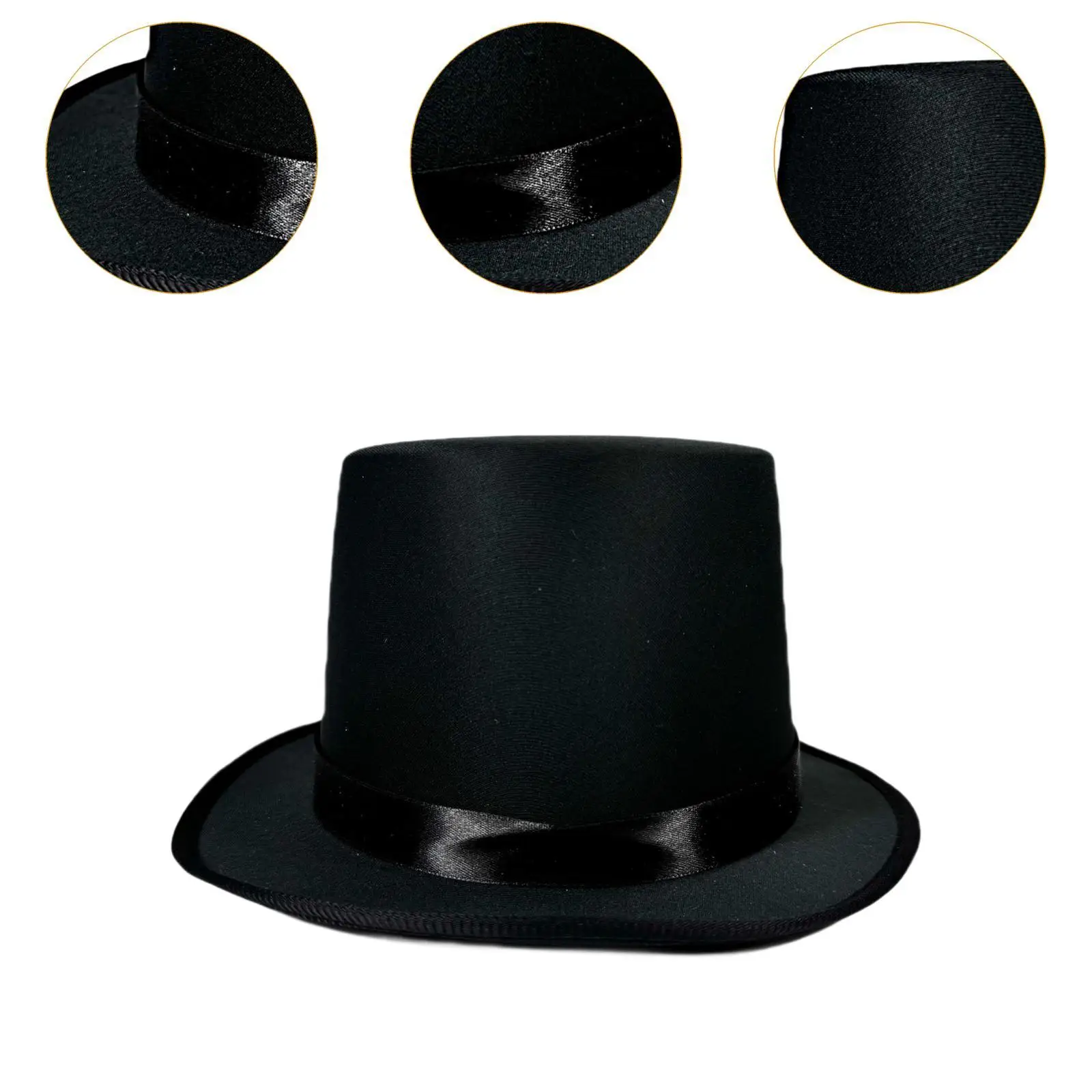 Cappello a cilindro Vesti il cappello da mago formale funky per feste a tema di giochi di ruolo