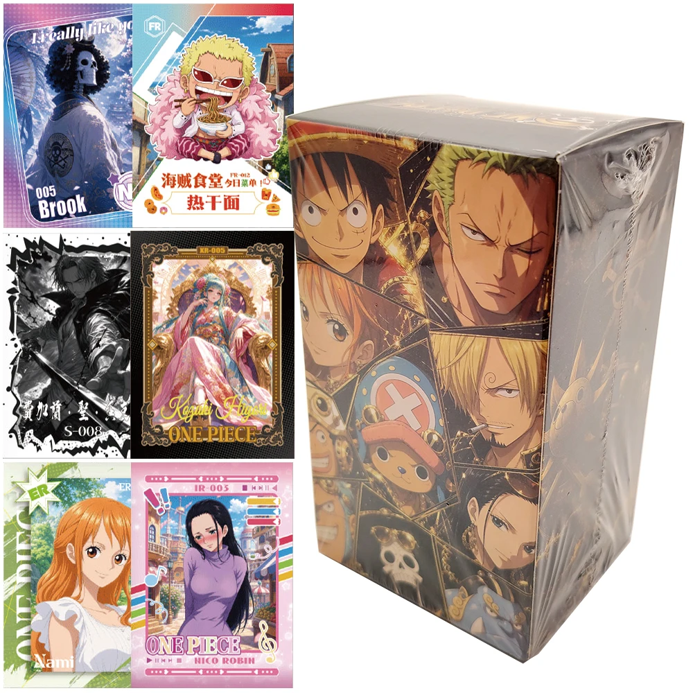 One Piece Collection Card Encourage Teenage Birthday Surprise Gift Japanese Fantasy Hot Blooded Adventure Theme Anime Peripheral
