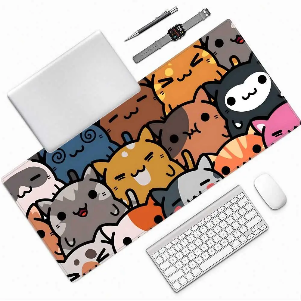 ماوس أنيمي ماوس حصيرة الألعاب ماوس حصيرة XXL لطيف الحيوان ماوس حصيرة ماوس الحصير ماوس حصيرة XXL الحد الأدنى مكتب حصيرة الوسادة #1
