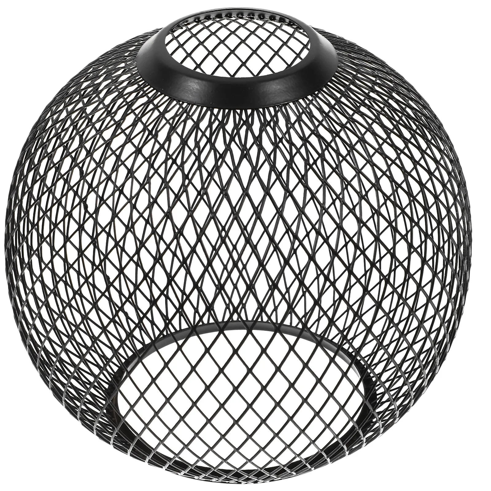 

Металлический ажурный абажур из проволоки в ретро-стиле, сменный плафон для подвесных светильников, защитный кожух для домашнего освещения