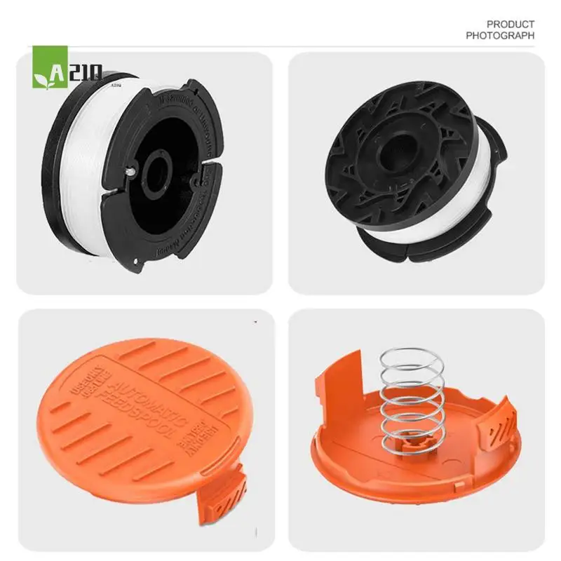 

A21Q -Weed Eater Spool Replacement Parts Accessories For BLACK DECKER AF-100-3ZP String Trimmers