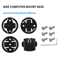 1PC Bicycle Computer Bracket Mount Base Adapter For Garmin Bryton Wahoo Bike GPS Speedometer Holder Replacement Part Accessories