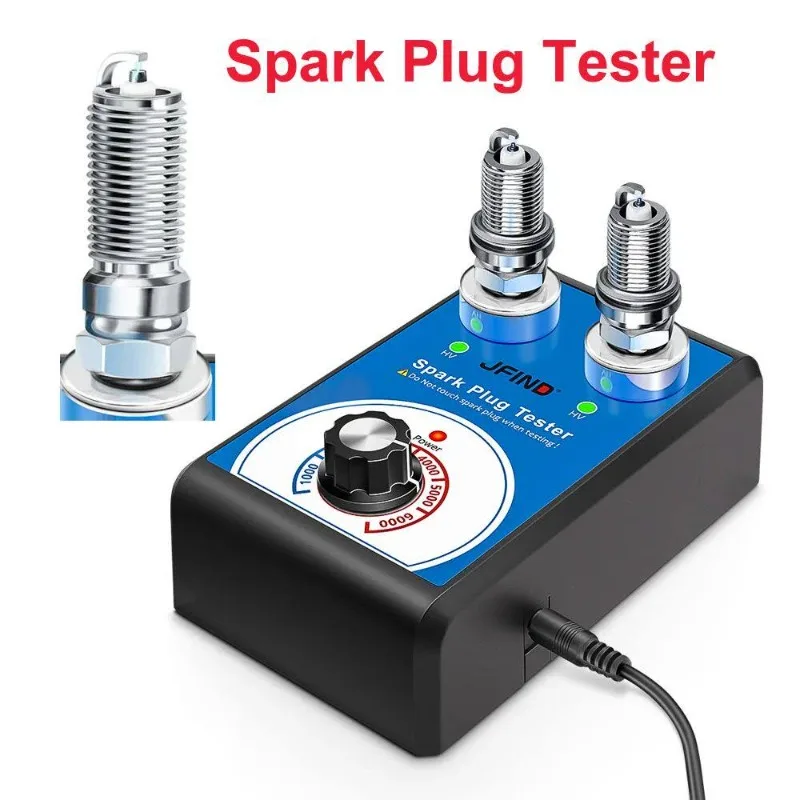 Spark Plug Teter Double hole Diagnotic Tool Car 12V Spark Te