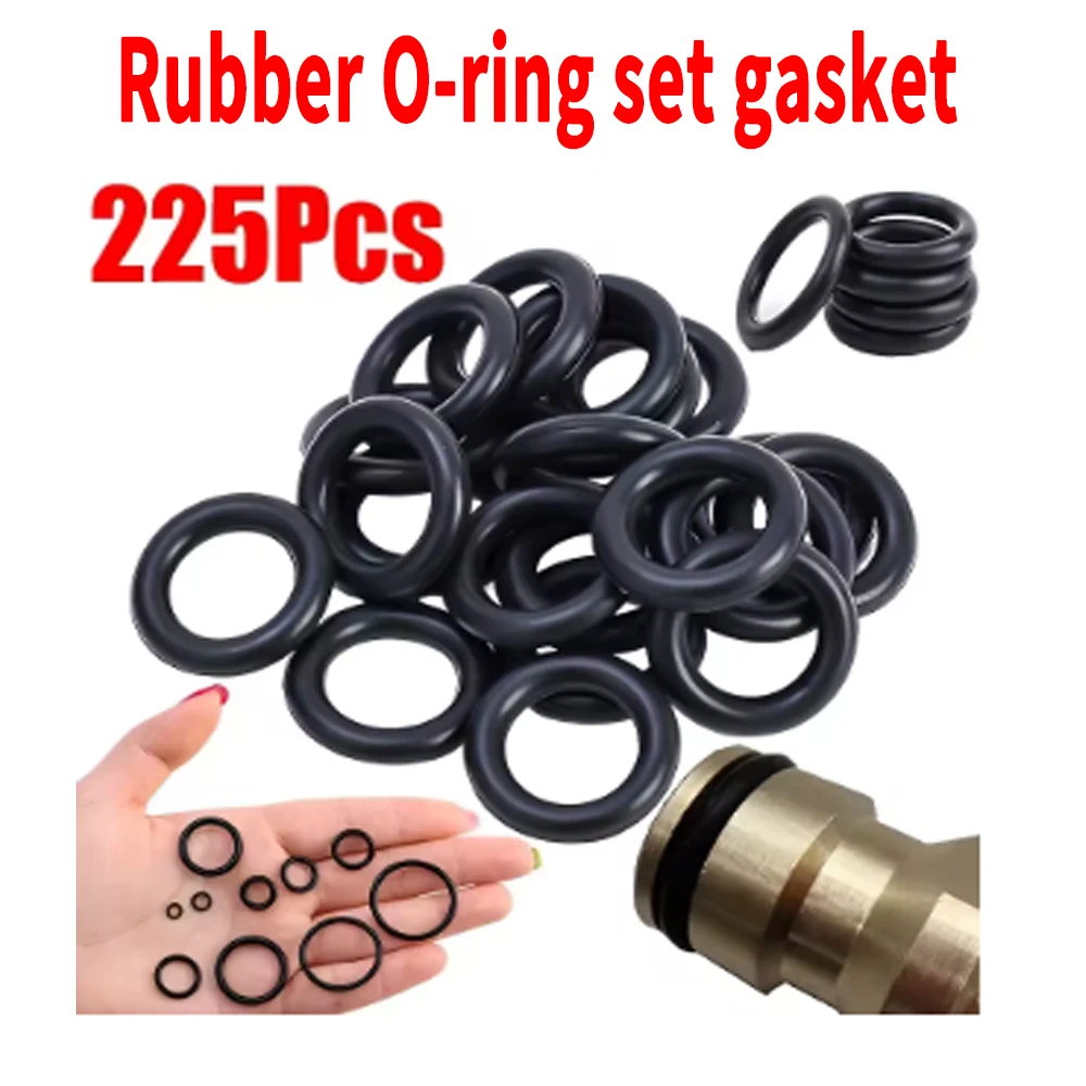 

O-ring Rubber Ring Automobile Air Conditioning Compressor Seal Ring O-ring Set Seal Oil Resistance O Ring Faucet Sealing Valve