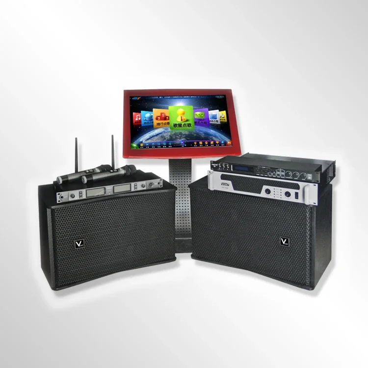 speaker stage machine touch screen all-in-one home karaoke singing machine karaoke stage meeting room jukebox