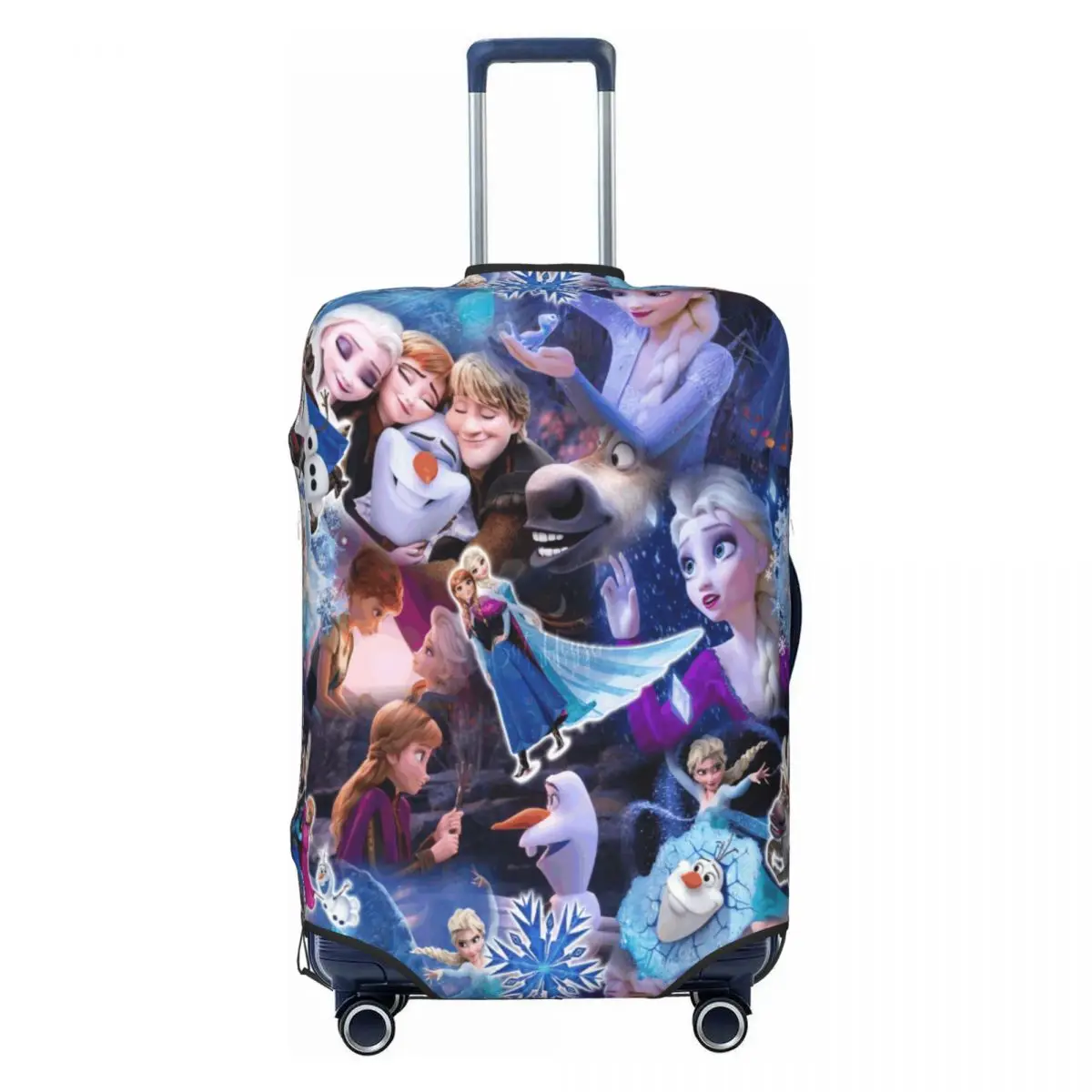 

Custom Animated Movie Frozen Luggage Cover Protector Cute Travel Suitcase Covers for 18-32 Inch
