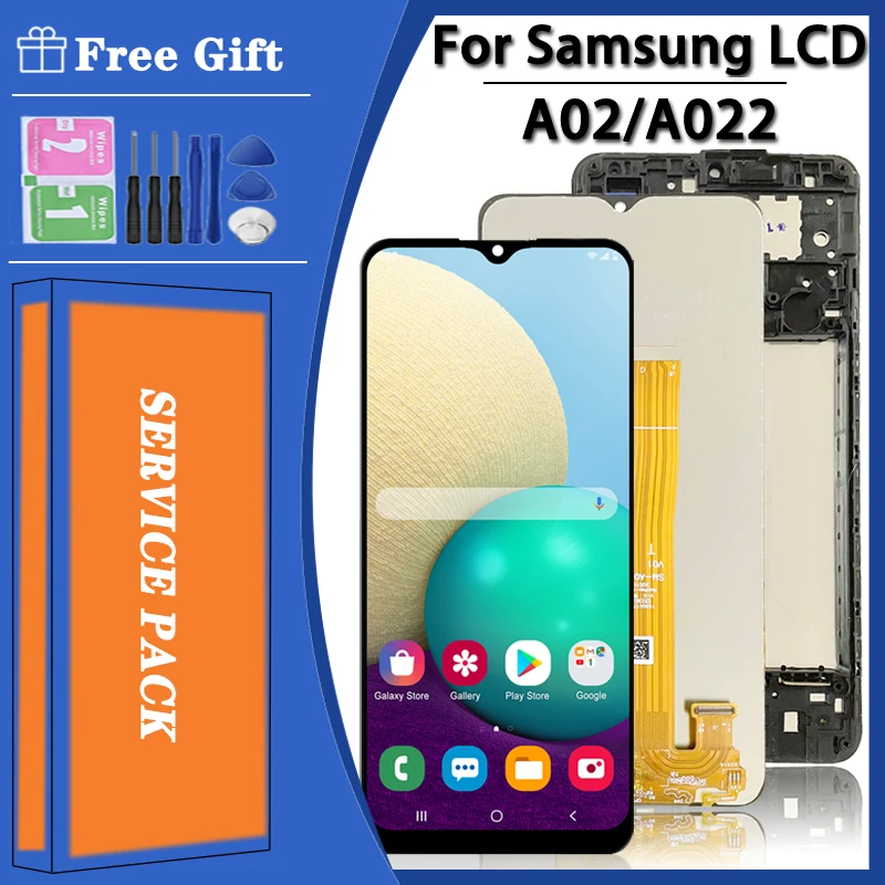 

High Quality for Samsung A02 LCD A022 Display Touch Screen Digitizer Full SM-A022FN/DS SM-A022F/DS SM-A022G/DS IPS