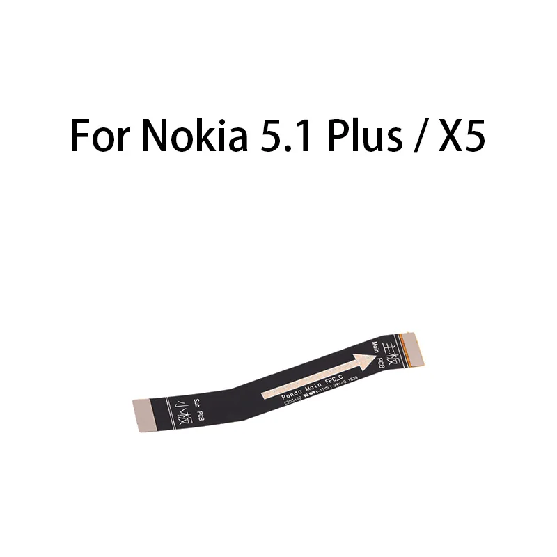 Main Board Motherboard Connector Flex Cable For Nokia 5.1 Plus / X5