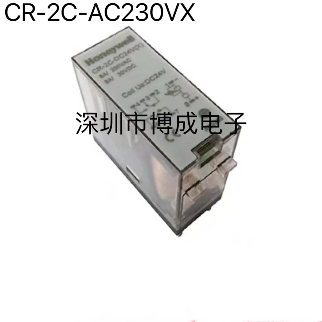 Stroomrelais, 5 Stuks, 2c-Ac230 V, 2C-Dc 24V, CR-1C